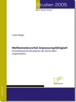 cover image of Wettbewerbsvorteil Anpassungsfähigkeit